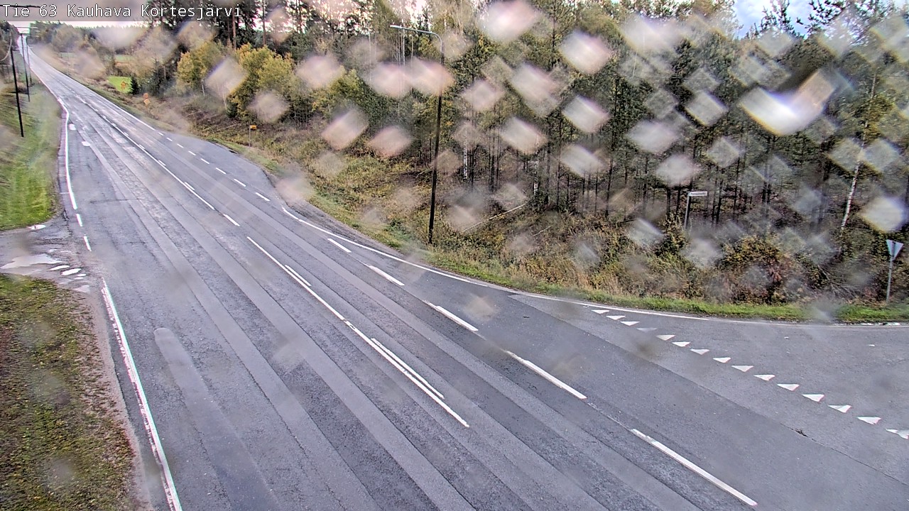 Weather Camera Image Road 63 Kauhava Kortesjärvi, Kauhava, Etelä-Pohjanmaa