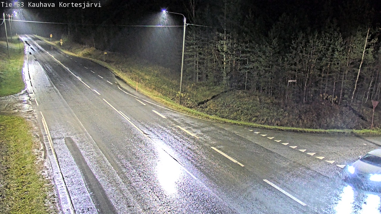 Weather Camera Image Road 63 Kauhava Kortesjärvi, Kauhava, Etelä-Pohjanmaa