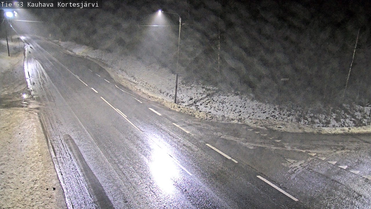Weather Camera Image Road 63 Kauhava Kortesjärvi, Kauhava, Etelä-Pohjanmaa