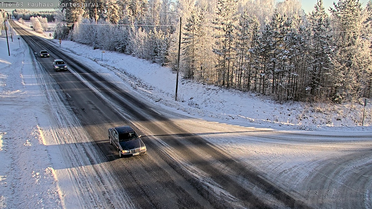 Weather Camera Image Road 63 Kauhava Kortesjärvi, Kauhava, Etelä-Pohjanmaa