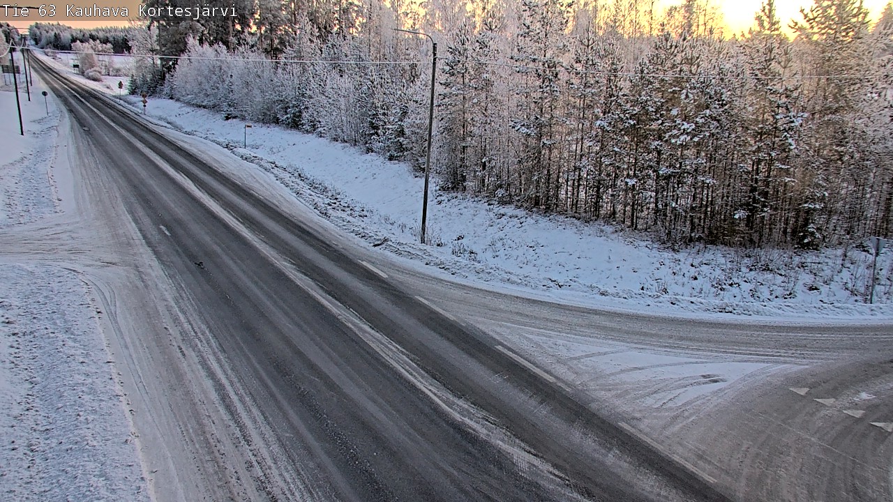 Weather Camera Image Väg 63 Kauhava Kortesjärvi, Kauhava, Etelä-Pohjanmaa
