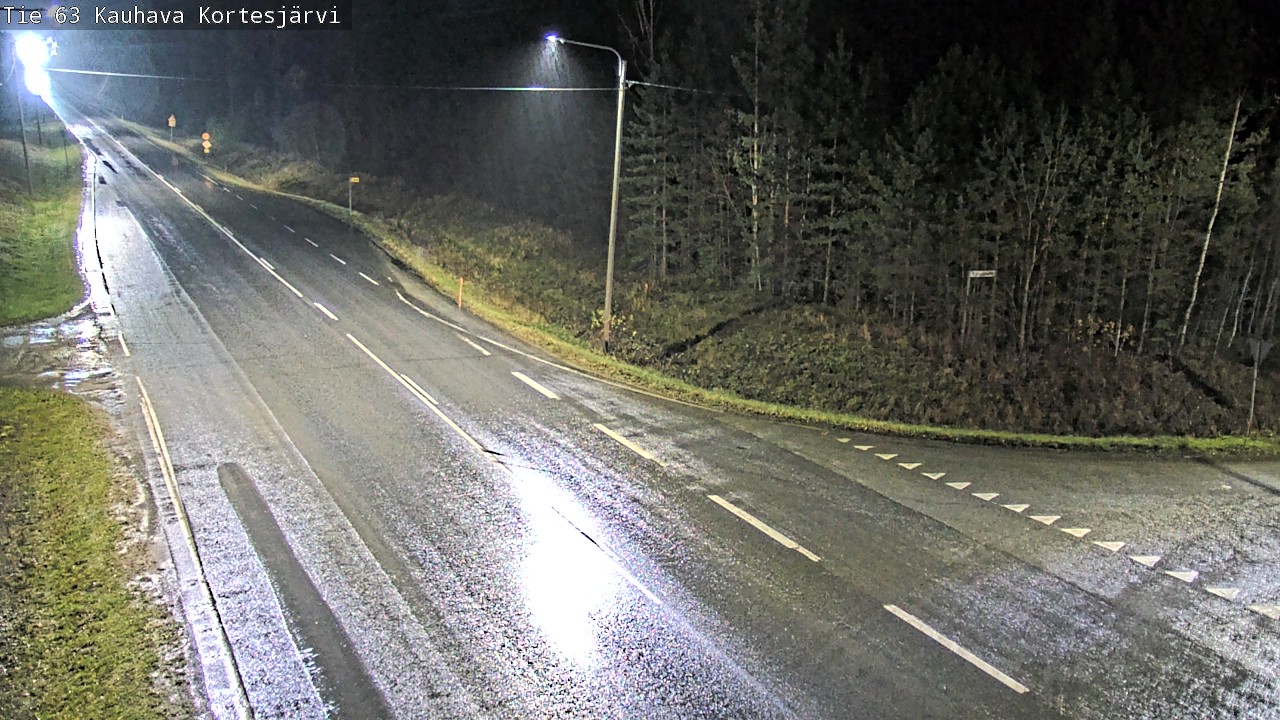 Weather Camera Image Road 63 Kauhava Kortesjärvi, Kauhava, Etelä-Pohjanmaa