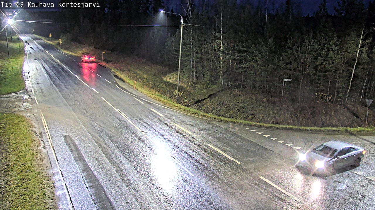 Weather Camera Image Road 63 Kauhava Kortesjärvi, Kauhava, Etelä-Pohjanmaa