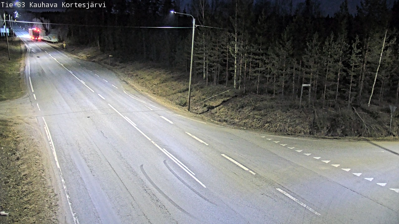Weather Camera Image Road 63 Kauhava Kortesjärvi, Kauhava, Etelä-Pohjanmaa