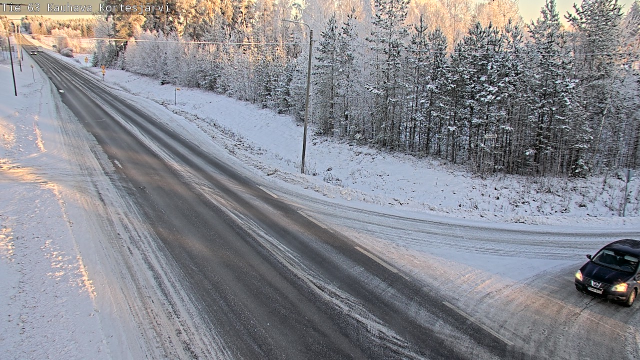Weather Camera Image Road 63 Kauhava Kortesjärvi, Kauhava, Etelä-Pohjanmaa