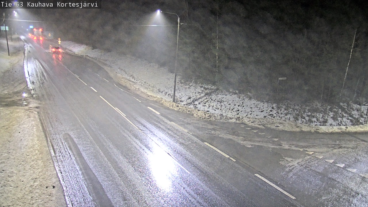 Weather Camera Image Road 63 Kauhava Kortesjärvi, Kauhava, Etelä-Pohjanmaa