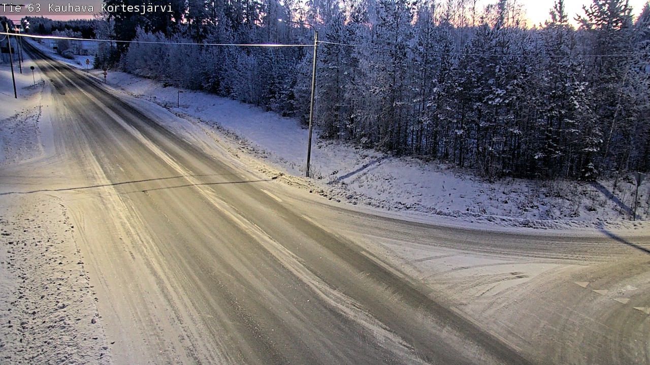 Weather Camera Image Väg 63 Kauhava Kortesjärvi, Kauhava, Etelä-Pohjanmaa