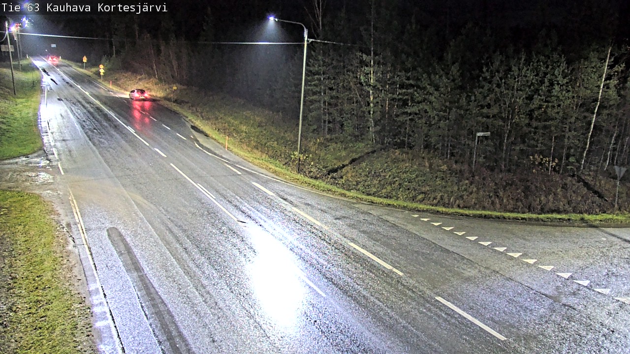 Weather Camera Image Road 63 Kauhava Kortesjärvi, Kauhava, Etelä-Pohjanmaa