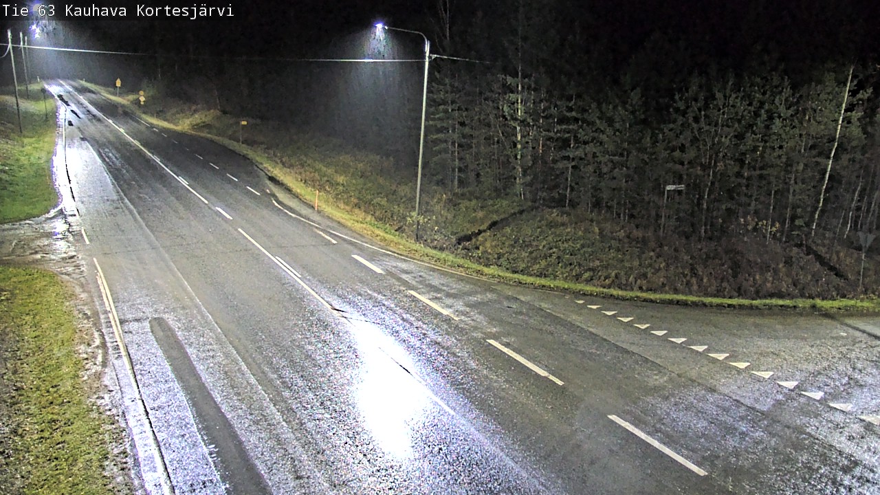 Weather Camera Image Road 63 Kauhava Kortesjärvi, Kauhava, Etelä-Pohjanmaa