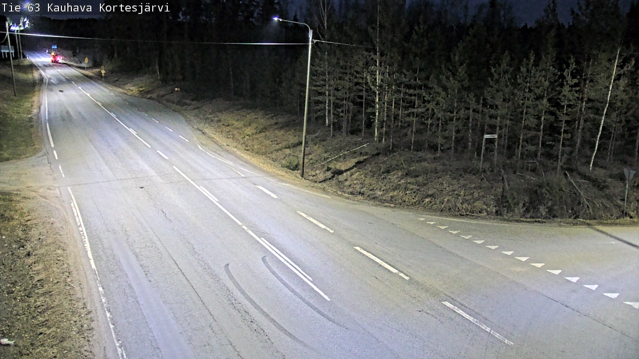 Weather Camera Image Road 63 Kauhava Kortesjärvi, Kauhava, Etelä-Pohjanmaa