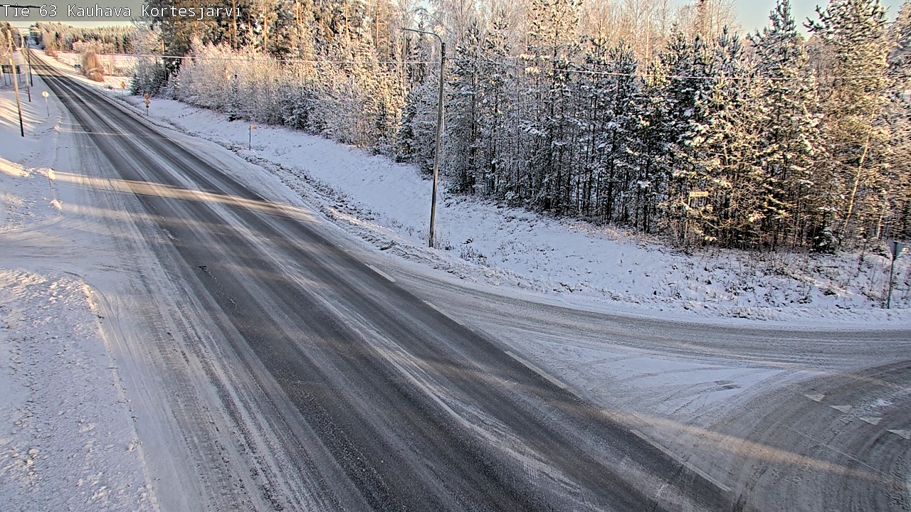 Weather Camera Image Väg 63 Kauhava Kortesjärvi, Kauhava, Etelä-Pohjanmaa