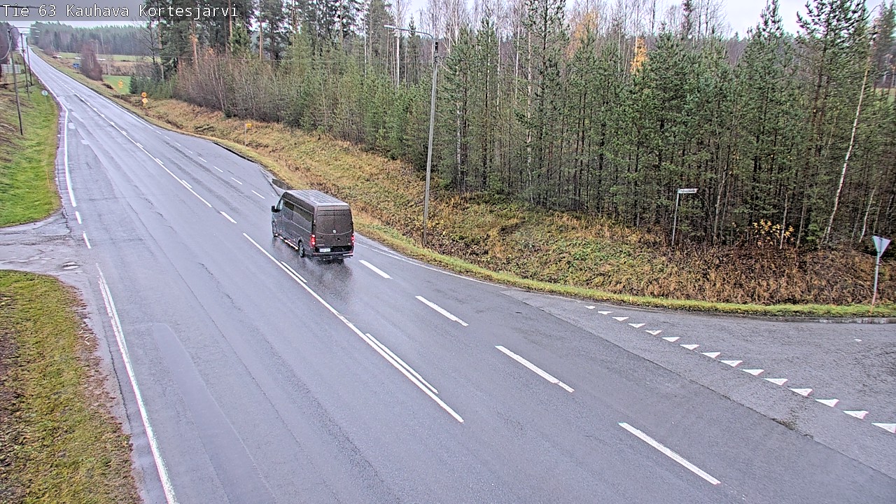 Weather Camera Image Road 63 Kauhava Kortesjärvi, Kauhava, Etelä-Pohjanmaa