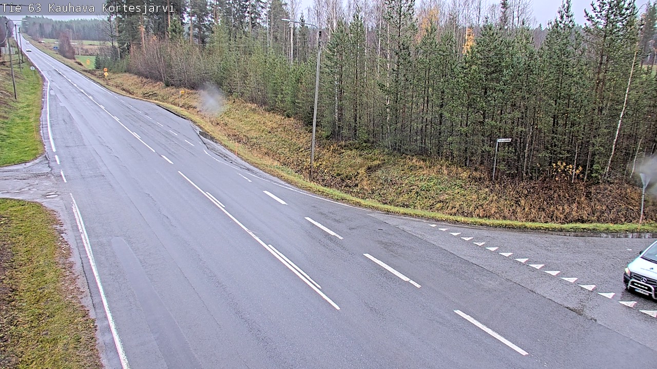 Weather Camera Image Road 63 Kauhava Kortesjärvi, Kauhava, Etelä-Pohjanmaa