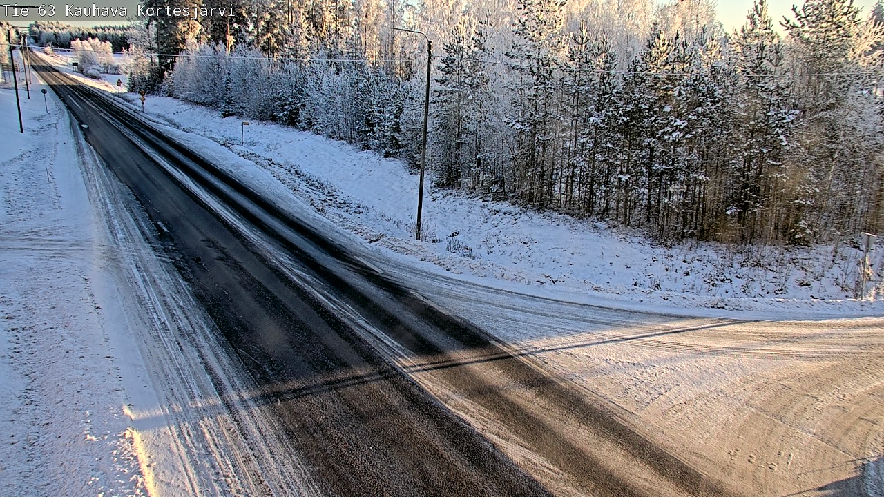 Weather Camera Image Road 63 Kauhava Kortesjärvi, Kauhava, Etelä-Pohjanmaa