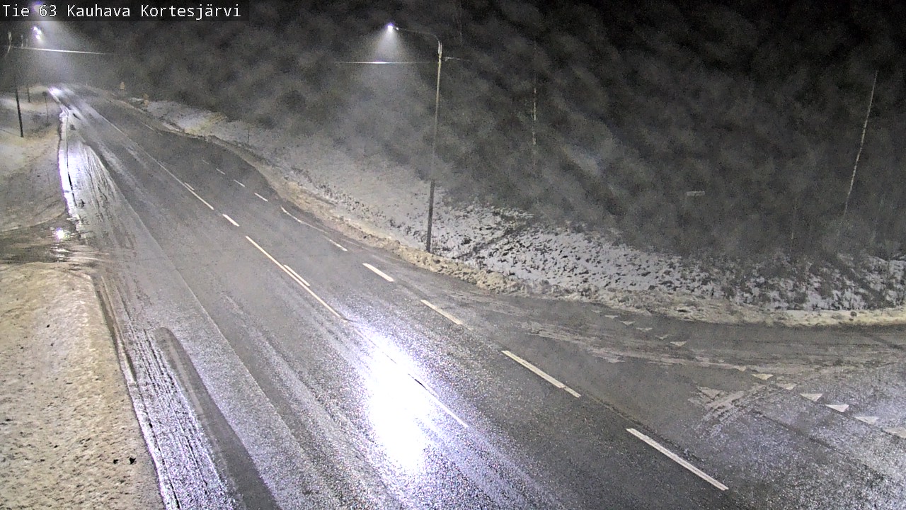 Weather Camera Image Road 63 Kauhava Kortesjärvi, Kauhava, Etelä-Pohjanmaa