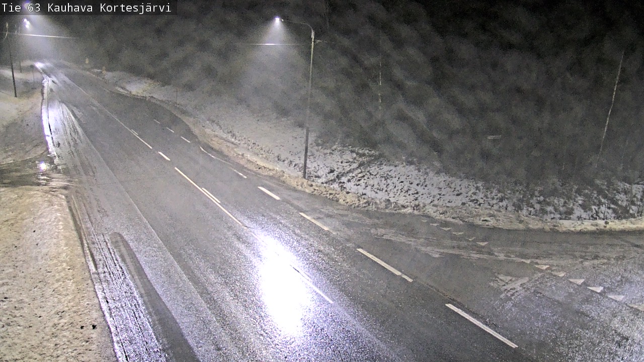 Weather Camera Image Road 63 Kauhava Kortesjärvi, Kauhava, Etelä-Pohjanmaa
