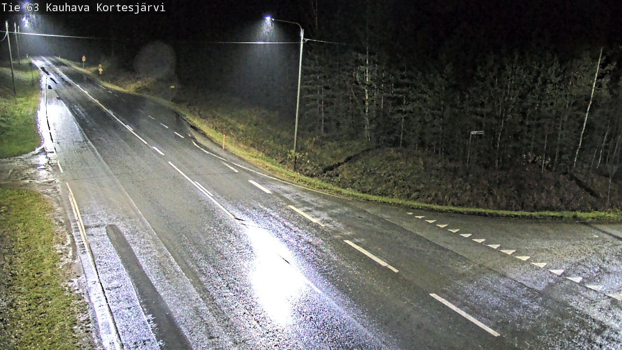 Weather Camera Image Road 63 Kauhava Kortesjärvi, Kauhava, Etelä-Pohjanmaa