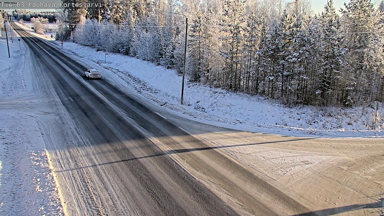 Weather Camera Image Väg 63 Kauhava Kortesjärvi, Kauhava, Etelä-Pohjanmaa