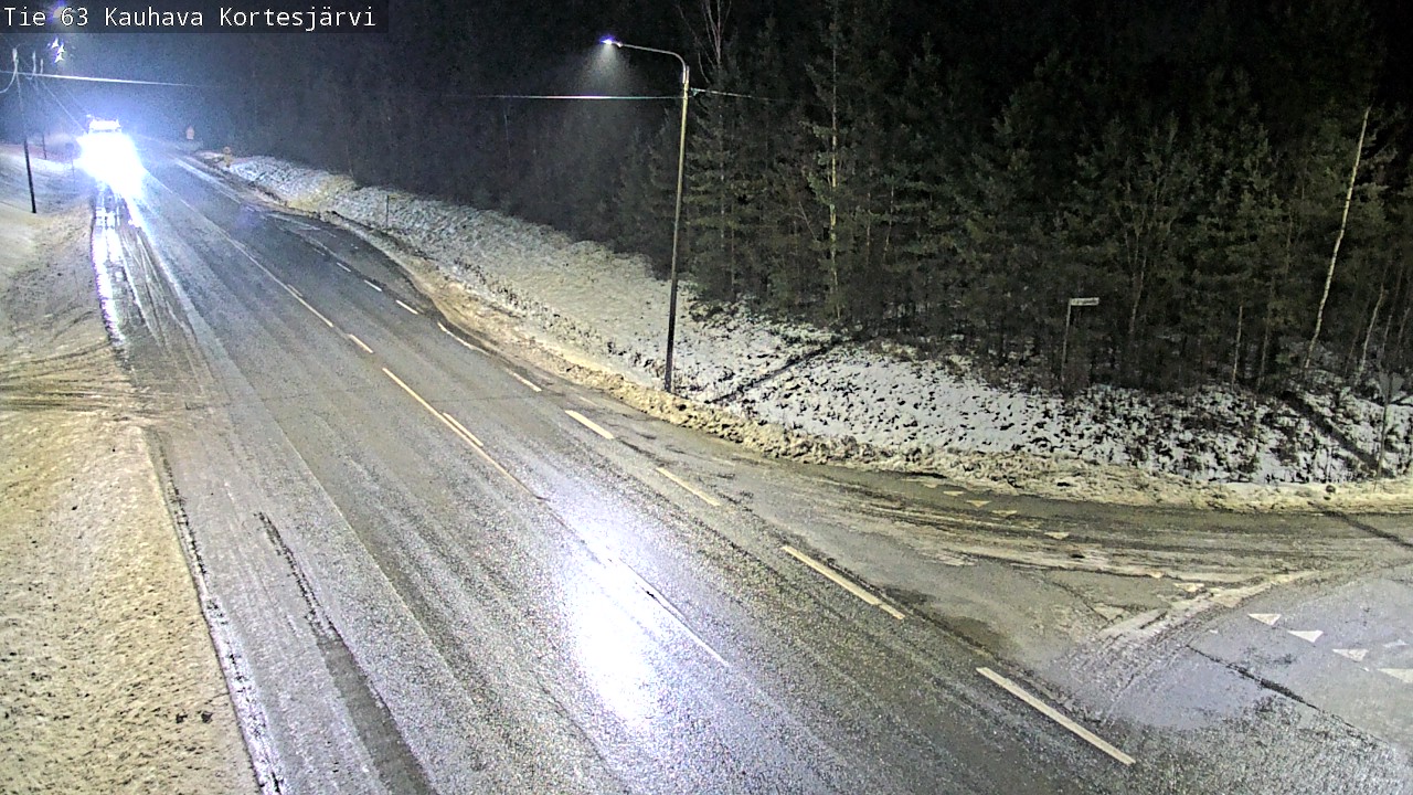 Weather Camera Image Road 63 Kauhava Kortesjärvi, Kauhava, Etelä-Pohjanmaa
