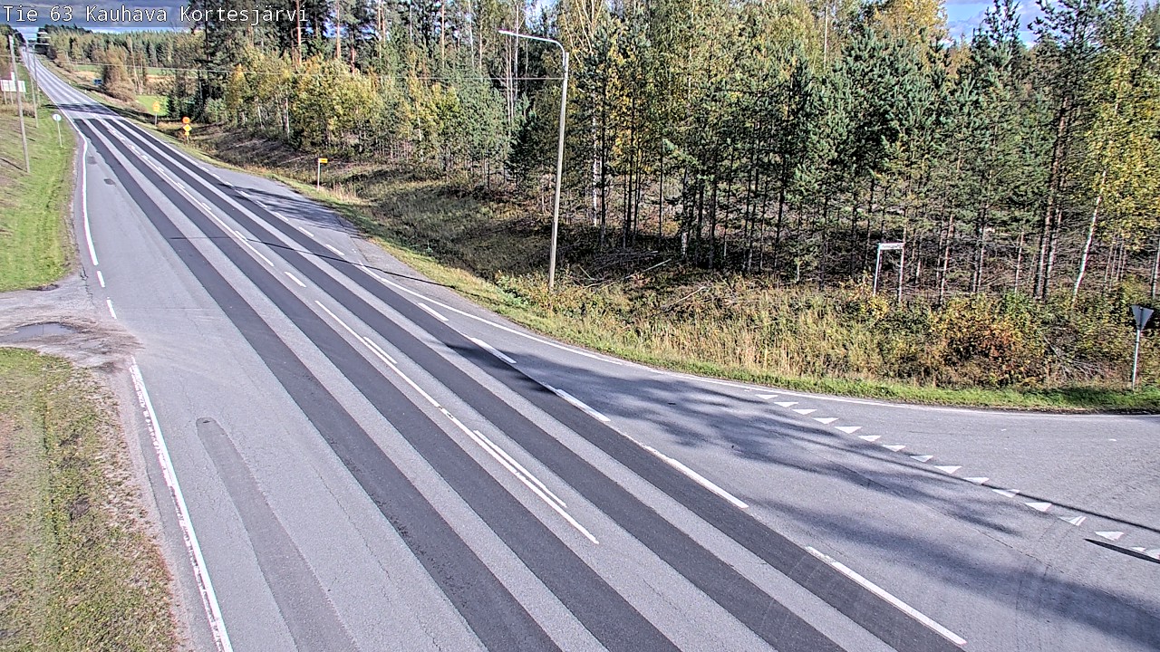 Kelikamerat Kuva Tie 63 Kauhava Kortesjärvi, Kauhava, Etelä-Pohjanmaa