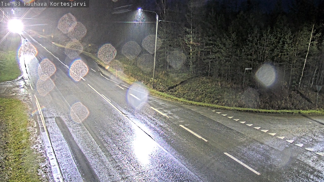 Weather Camera Image Road 63 Kauhava Kortesjärvi, Kauhava, Etelä-Pohjanmaa