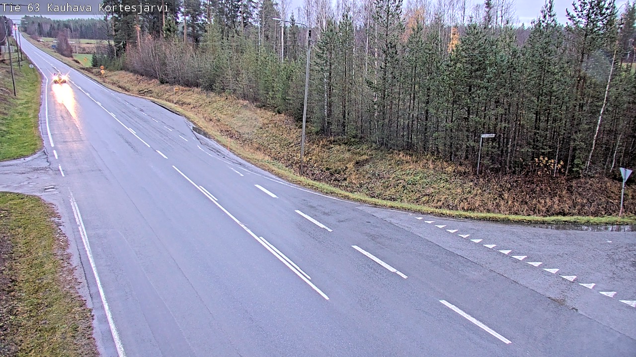 Weather Camera Image Road 63 Kauhava Kortesjärvi, Kauhava, Etelä-Pohjanmaa
