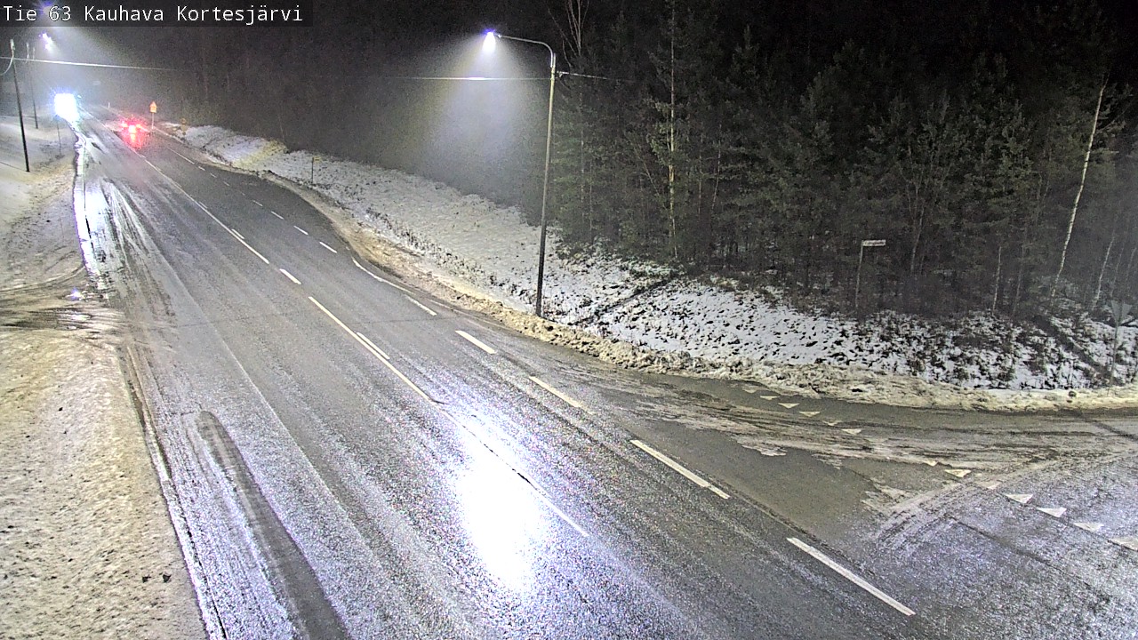 Weather Camera Image Road 63 Kauhava Kortesjärvi, Kauhava, Etelä-Pohjanmaa