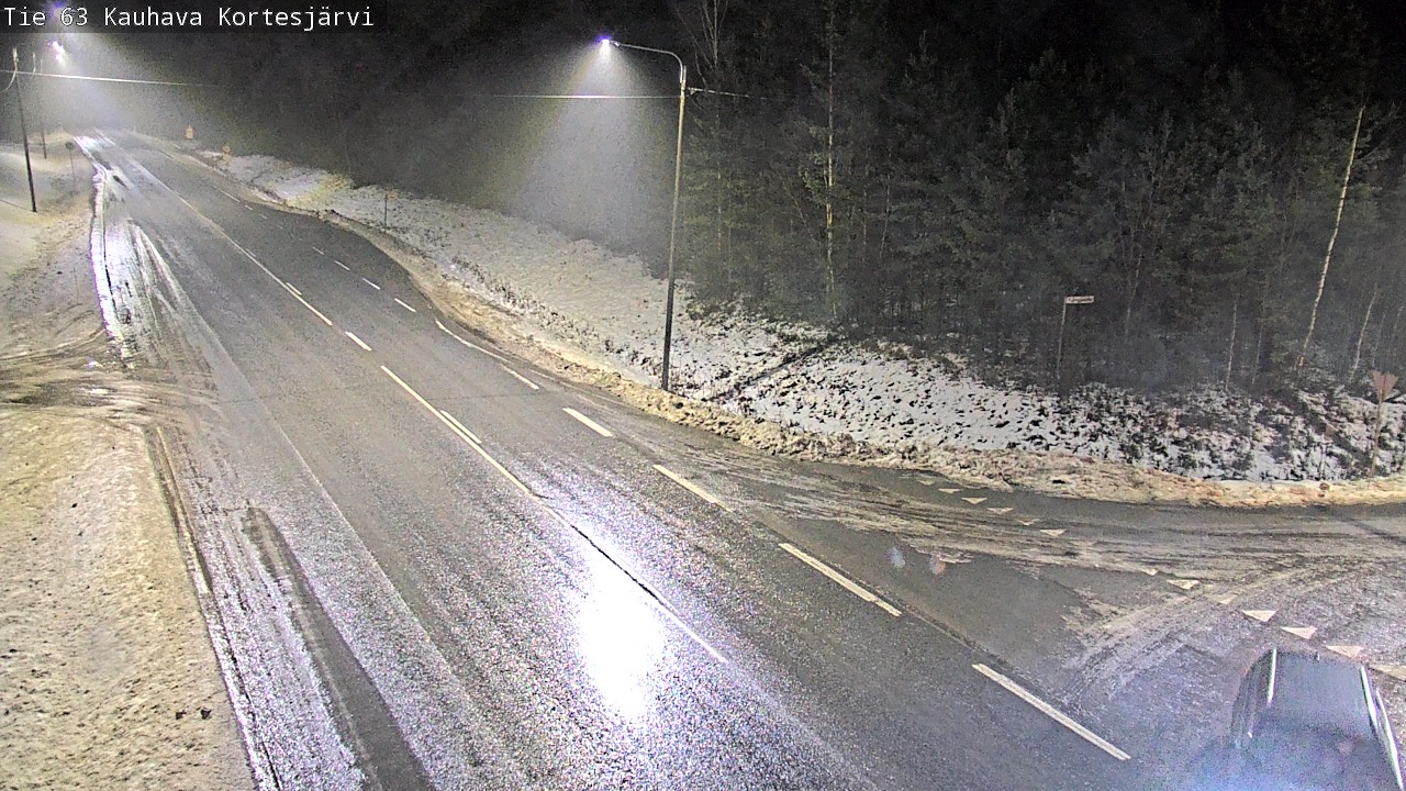 Weather Camera Image Road 63 Kauhava Kortesjärvi, Kauhava, Etelä-Pohjanmaa