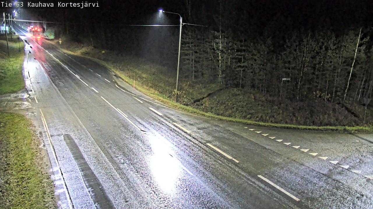 Weather Camera Image Road 63 Kauhava Kortesjärvi, Kauhava, Etelä-Pohjanmaa