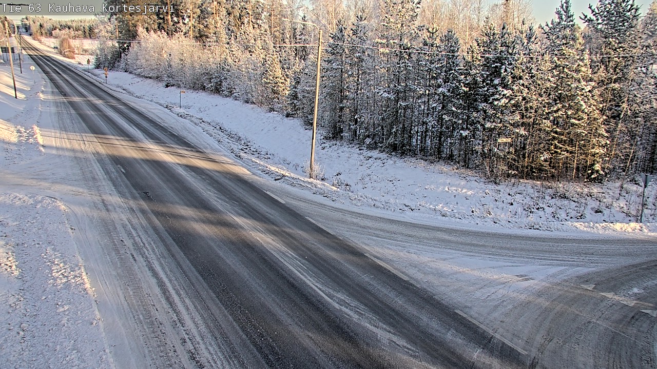 Weather Camera Image Väg 63 Kauhava Kortesjärvi, Kauhava, Etelä-Pohjanmaa