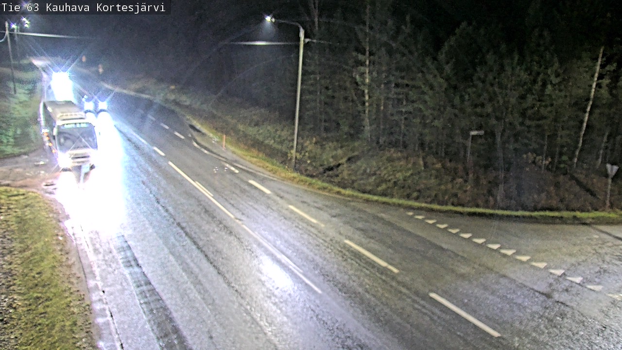 Weather Camera Image Väg 63 Kauhava Kortesjärvi, Kauhava, Etelä-Pohjanmaa