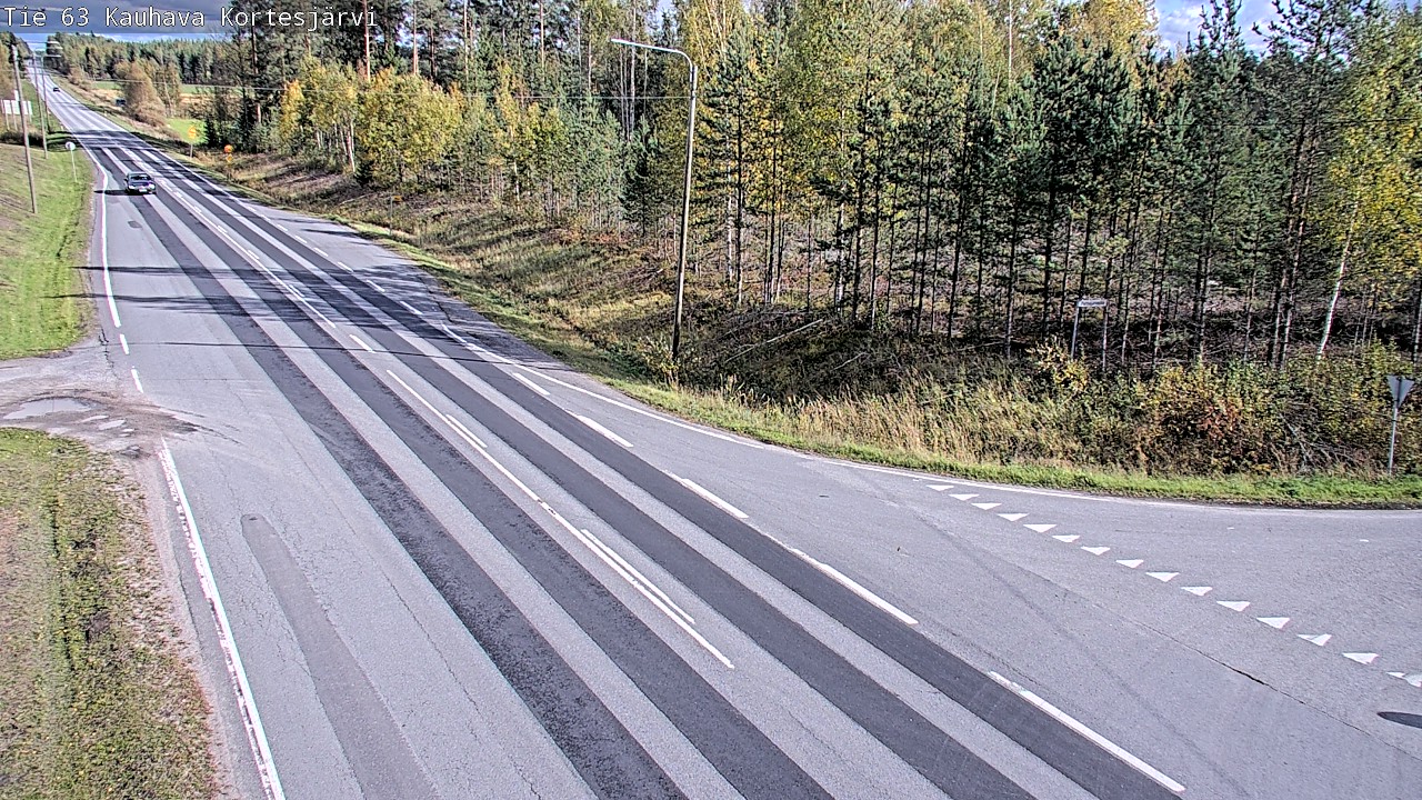 Kelikamerat Kuva Tie 63 Kauhava Kortesjärvi, Kauhava, Etelä-Pohjanmaa