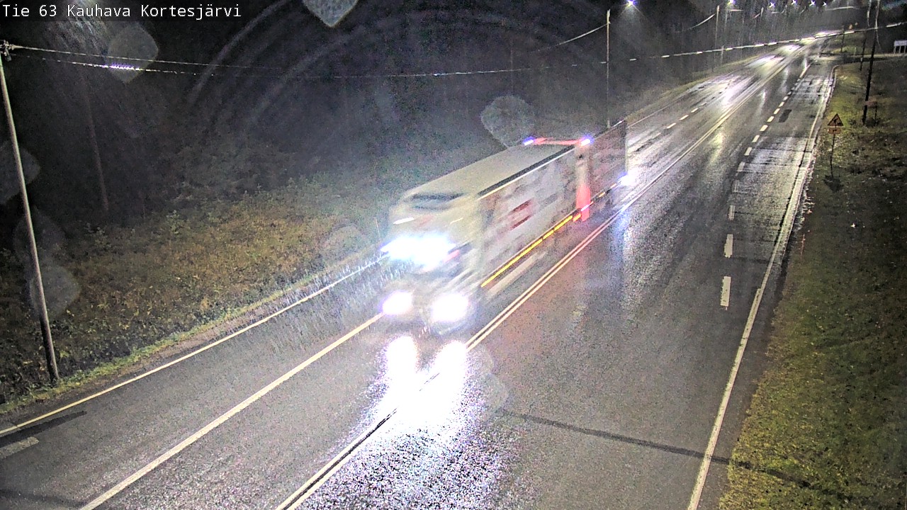 Weather Camera Image Road 63 Kauhava Kortesjärvi, Kauhava, Etelä-Pohjanmaa