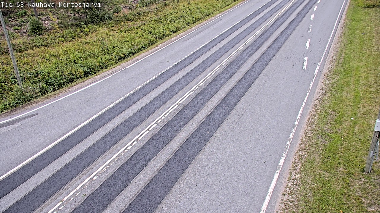 Weather Camera Image Road 63 Kauhava Kortesjärvi, Kauhava, Etelä-Pohjanmaa