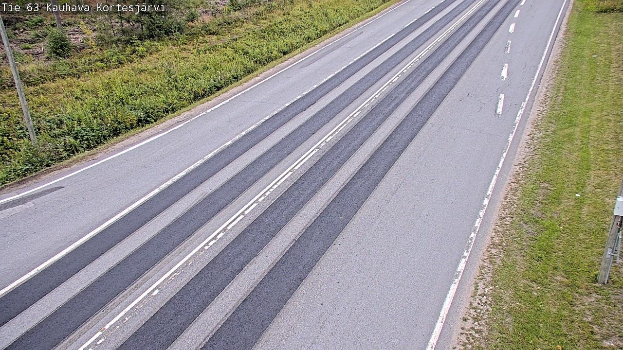 Weather Camera Image Road 63 Kauhava Kortesjärvi, Kauhava, Etelä-Pohjanmaa