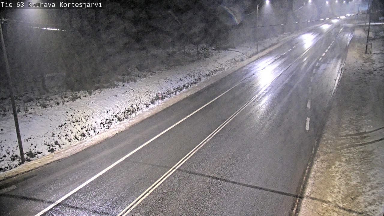 Weather Camera Image Road 63 Kauhava Kortesjärvi, Kauhava, Etelä-Pohjanmaa