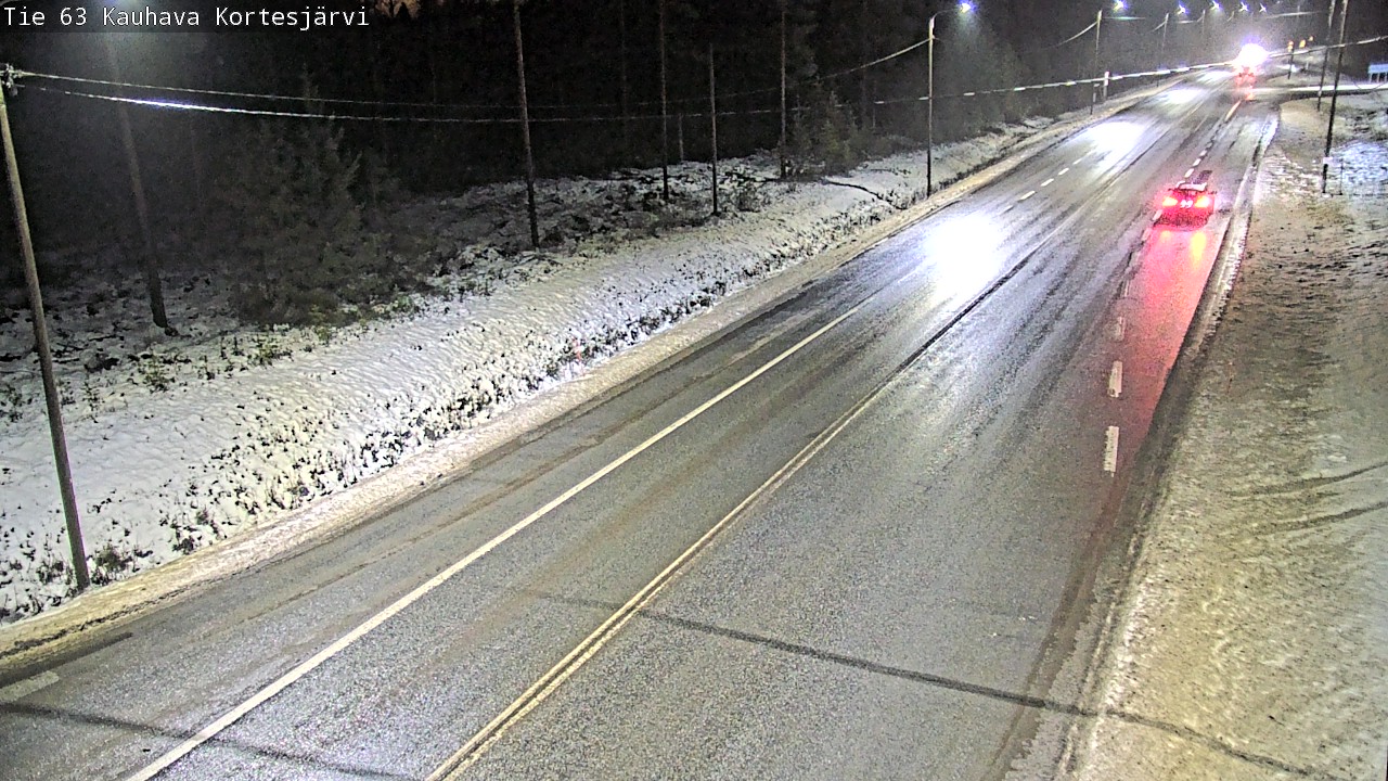 Weather Camera Image Road 63 Kauhava Kortesjärvi, Kauhava, Etelä-Pohjanmaa