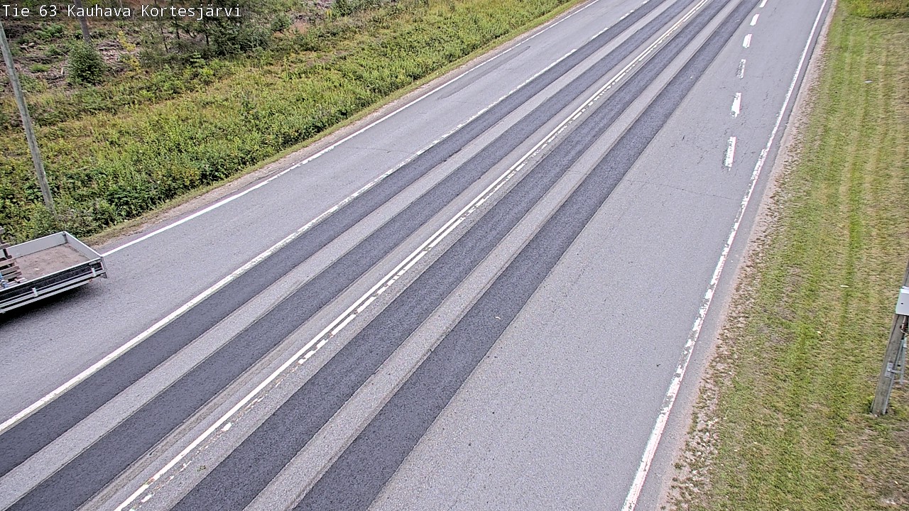 Weather Camera Image Road 63 Kauhava Kortesjärvi, Kauhava, Etelä-Pohjanmaa
