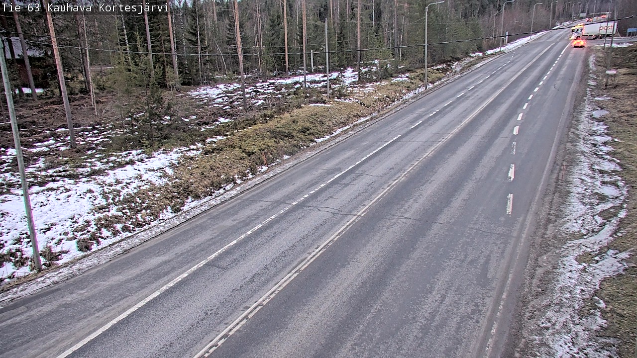 Weather Camera Image Road 63 Kauhava Kortesjärvi, Kauhava, Etelä-Pohjanmaa