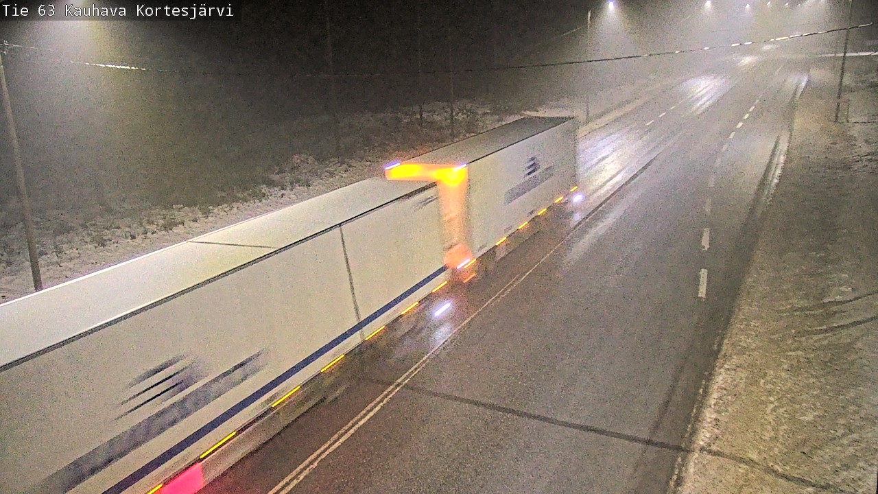 Weather Camera Image Road 63 Kauhava Kortesjärvi, Kauhava, Etelä-Pohjanmaa
