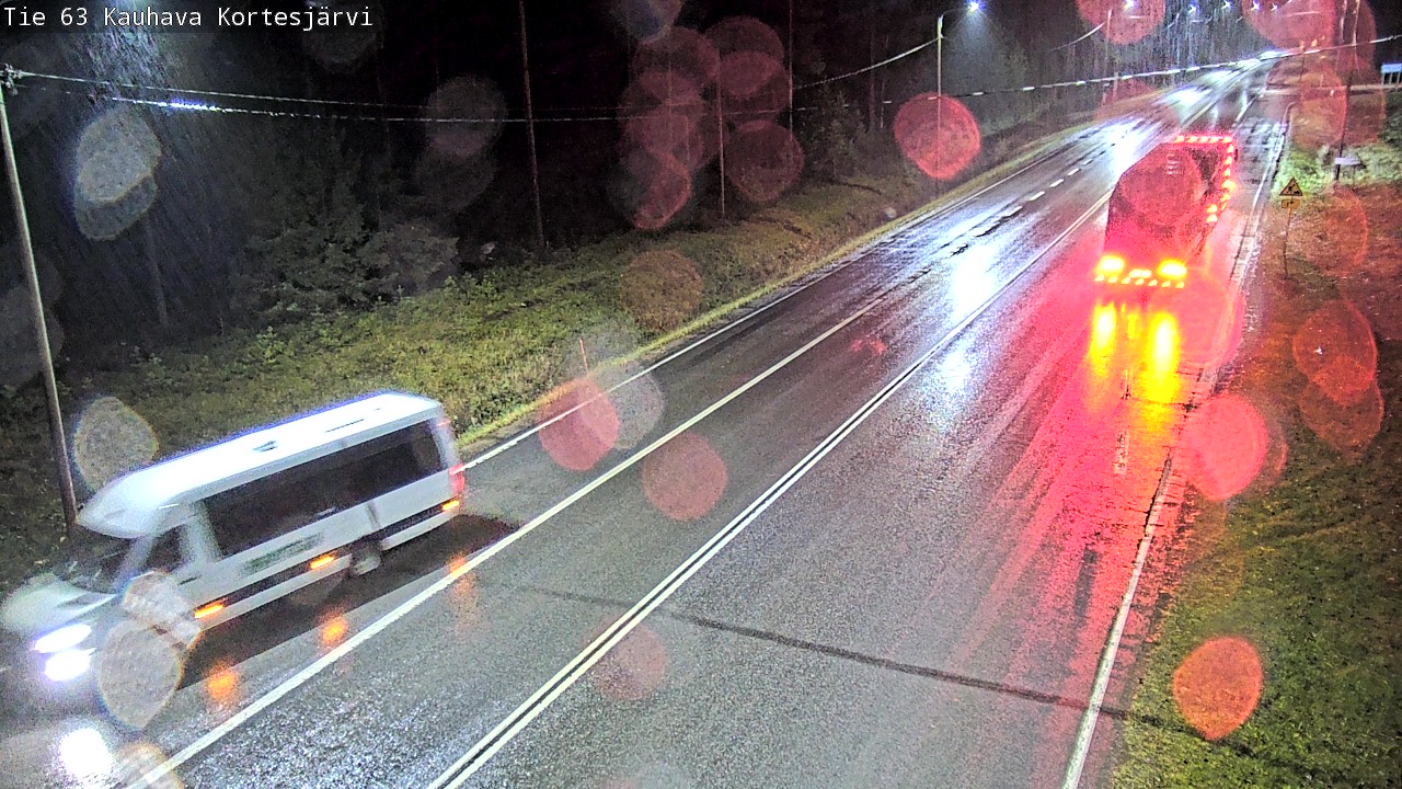 Weather Camera Image Road 63 Kauhava Kortesjärvi, Kauhava, Etelä-Pohjanmaa