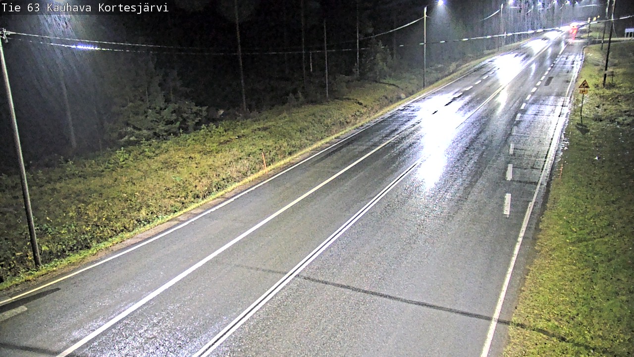 Weather Camera Image Road 63 Kauhava Kortesjärvi, Kauhava, Etelä-Pohjanmaa