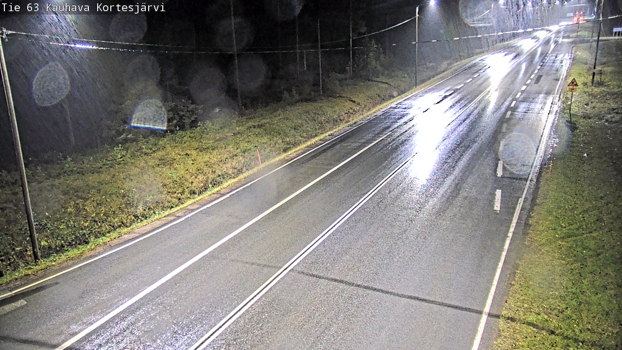 Weather Camera Image Road 63 Kauhava Kortesjärvi, Kauhava, Etelä-Pohjanmaa