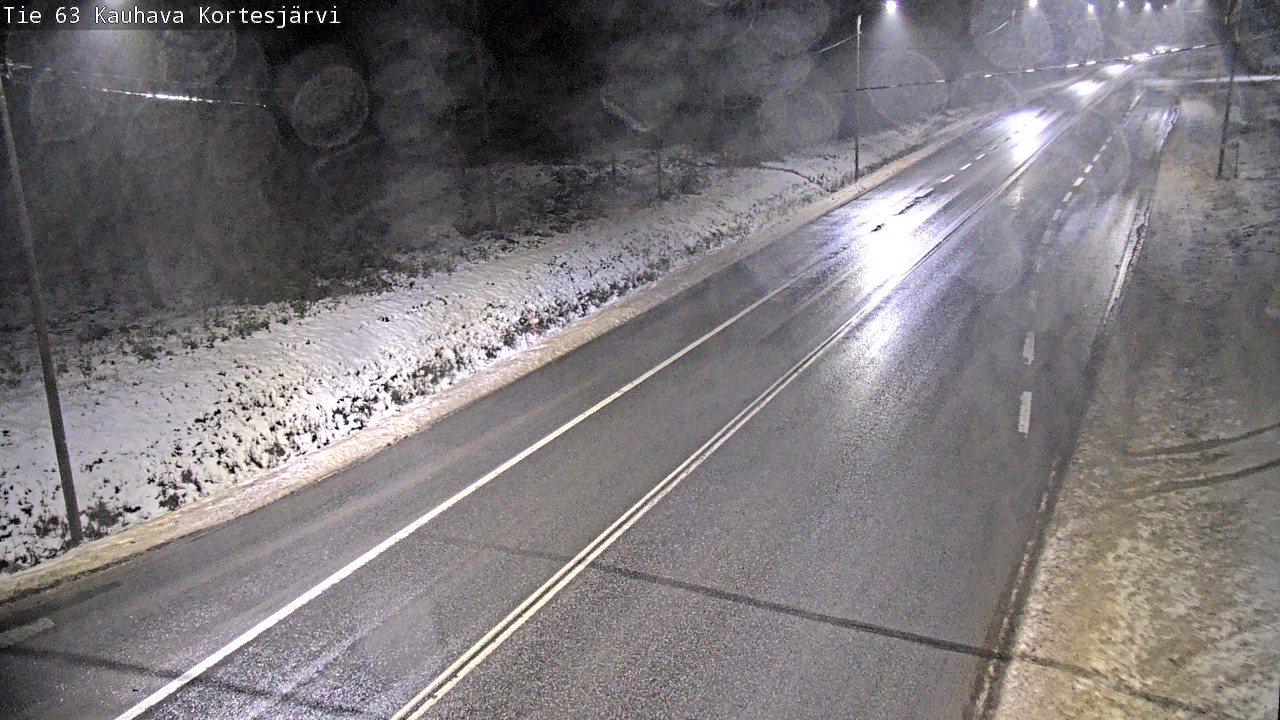 Weather Camera Image Road 63 Kauhava Kortesjärvi, Kauhava, Etelä-Pohjanmaa