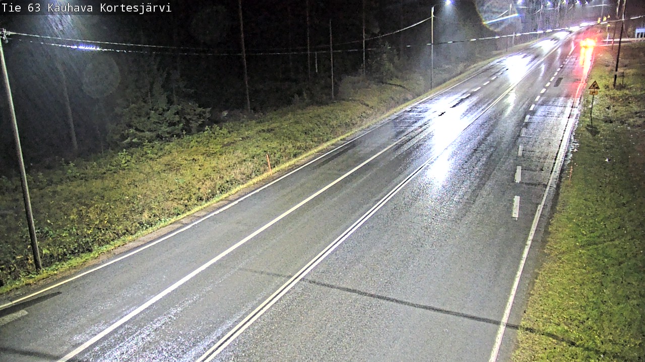 Weather Camera Image Road 63 Kauhava Kortesjärvi, Kauhava, Etelä-Pohjanmaa
