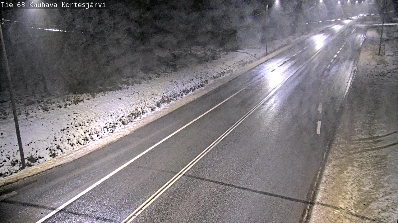 Weather Camera Image Road 63 Kauhava Kortesjärvi, Kauhava, Etelä-Pohjanmaa