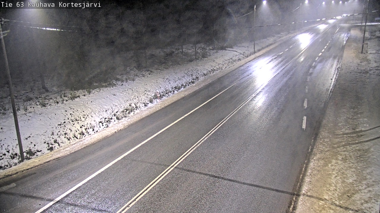 Weather Camera Image Road 63 Kauhava Kortesjärvi, Kauhava, Etelä-Pohjanmaa
