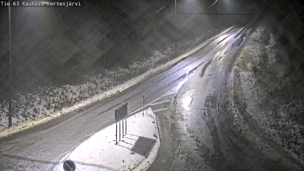 Weather Camera Image Road 63 Kauhava Kortesjärvi, Kauhava, Etelä-Pohjanmaa