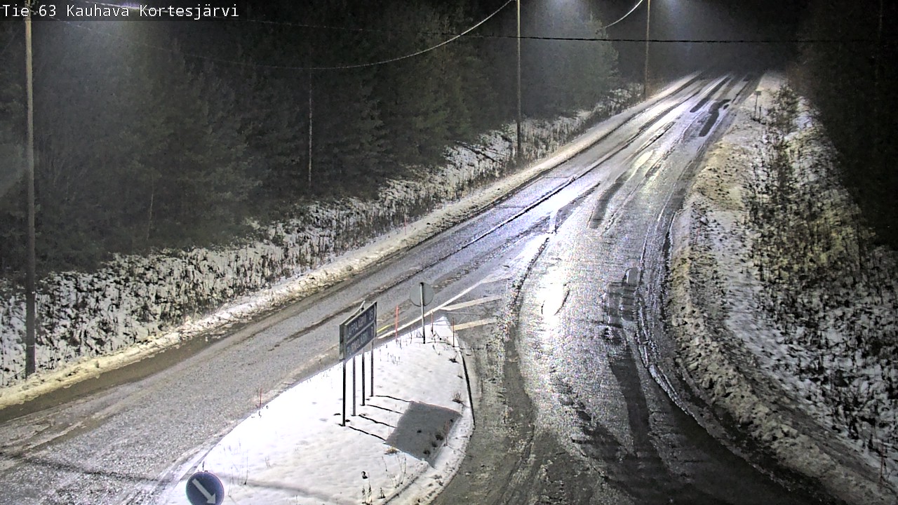 Weather Camera Image Road 63 Kauhava Kortesjärvi, Kauhava, Etelä-Pohjanmaa