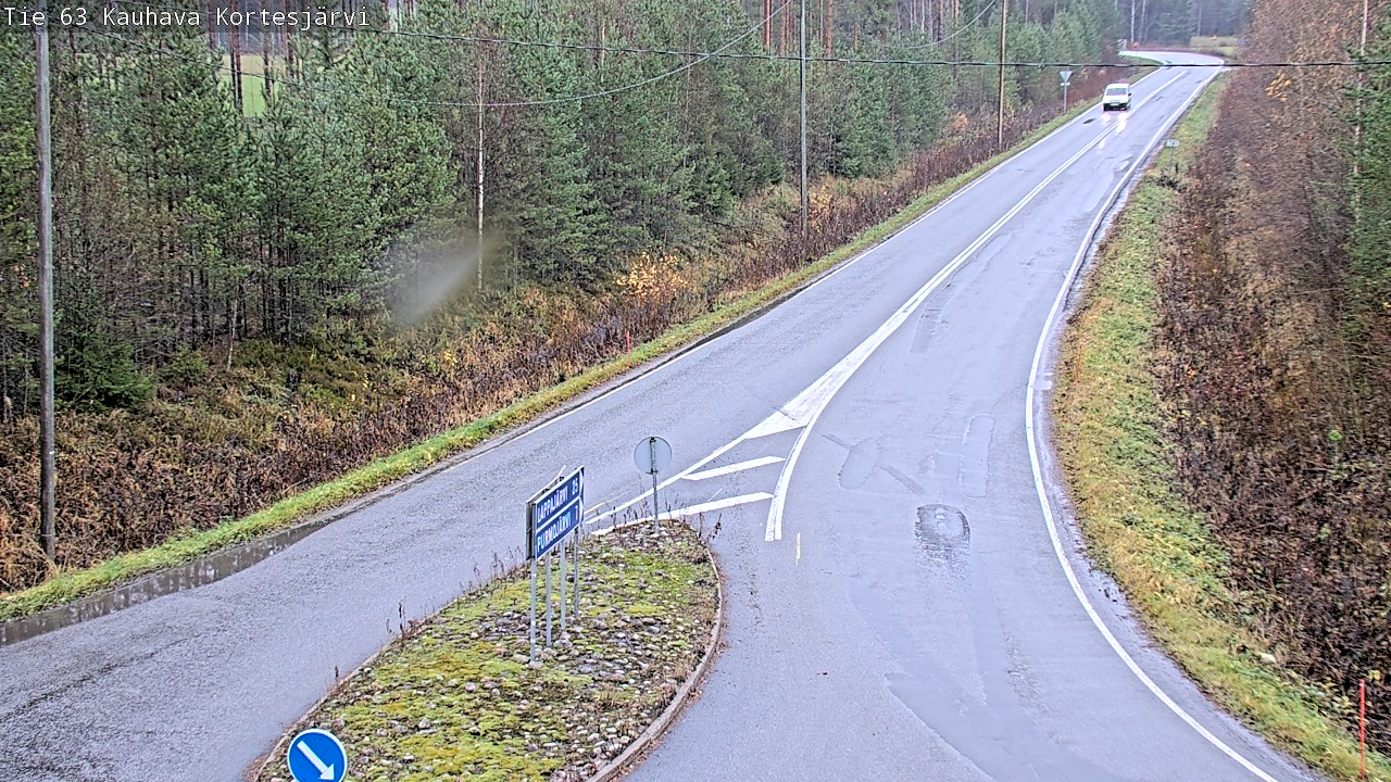 Weather Camera Image Road 63 Kauhava Kortesjärvi, Kauhava, Etelä-Pohjanmaa